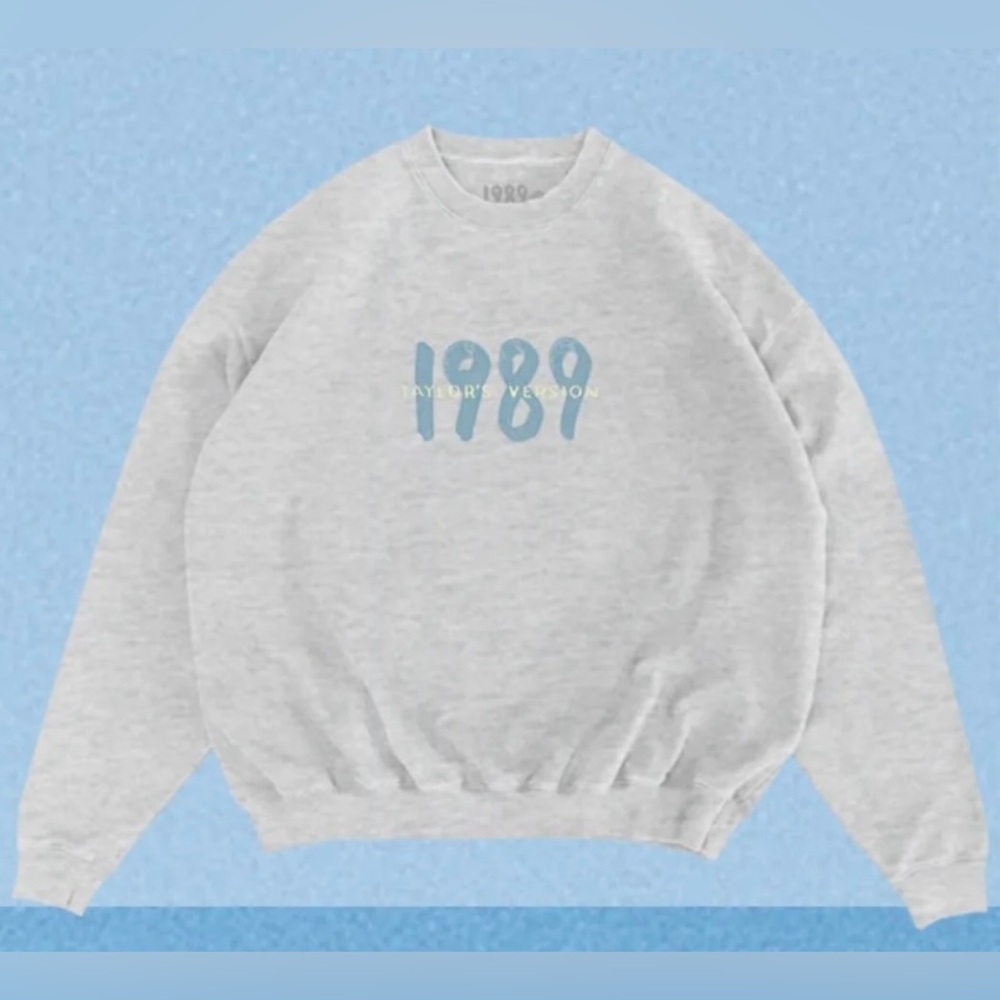 Taylor Swift Spotify Fans First 1989 Crewneck